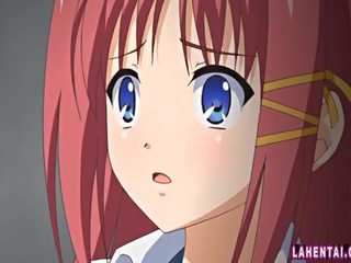 Hentai redhead sucks at makakakuha ng fucked