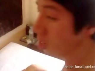 Wild Korean teens fucking hard