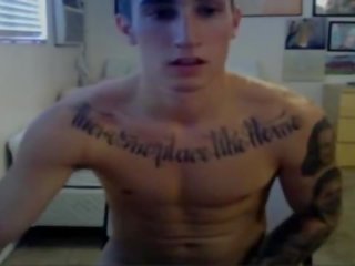 Delightful Tattooed Hunk- Part2 on GayBoysCam.com