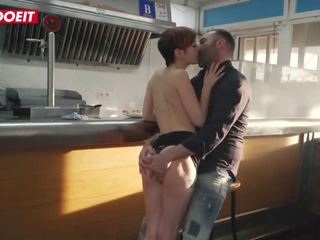 Steak and Blowjob Day Specials In a Public Spanish Restaurant sex movies