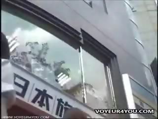ญี่ปุ่น เมียน้อย มองใต้กระโปรง กางเกงใน ลอบ videoed