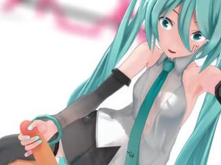 Mmd sluty miku 口交 & 成人 視頻 狂 情侶 由 [noneferoero]