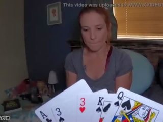 Streifen poker mit mutter - glänzend phallus videos