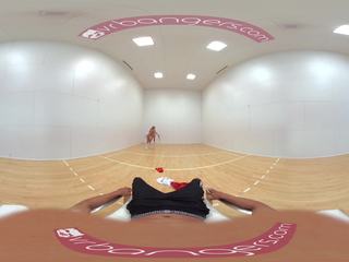 VR Bangers-[360°VR] DILLION and PRISTINE SCISSORING 1 hour thereafter NAKED Racquetbal