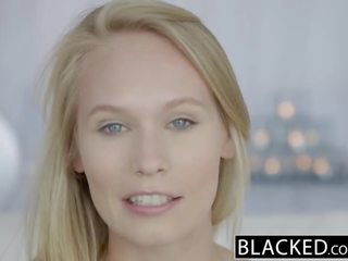 Blacked dakota james prva izkušnje s velika črno peter